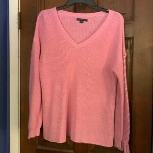 American Eagle pink sweater size small